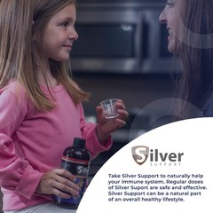 Purified Ionic Silver Technology Liquid Immune Booster for Kids, Pets & Adult…