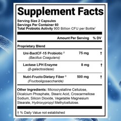 900 Billion Probiotic Protect Intestinal Health Lactobacillus Acidophilus US