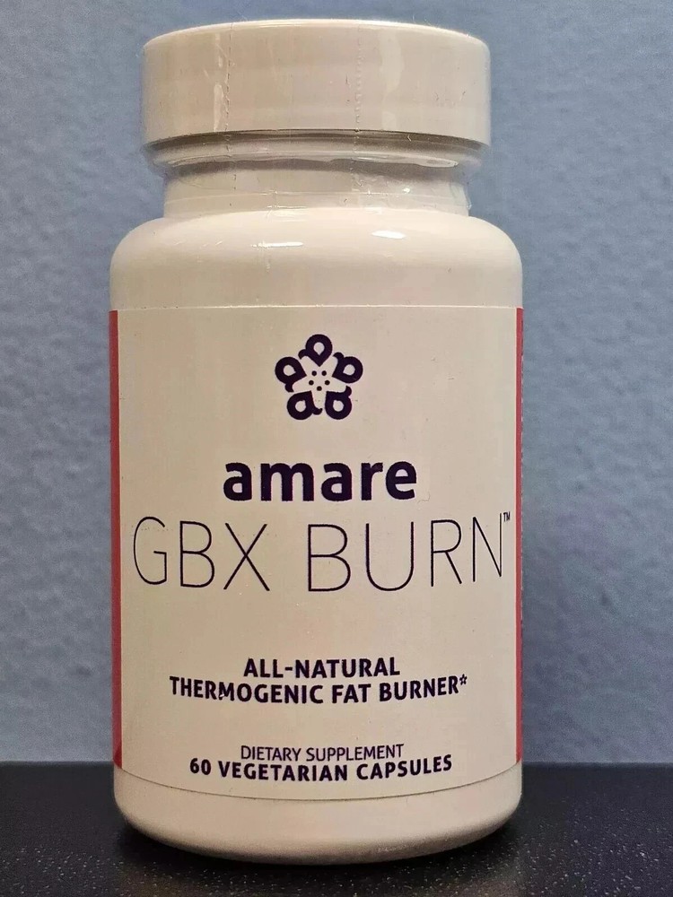 Amare Global GBX Burn 60 Capsules – New / Sealed! Fat Burner! (Pack of 3)