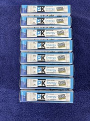 Pure Kick ENERGY Jolly Rancher Blue Raspberry Drink Mix 48 Singles to Go 0 SUGAR
