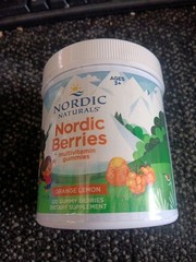 Nordic Naturals Nordic Berries Multivitamin for Kids – Orange Lemon Flavor 120Ct