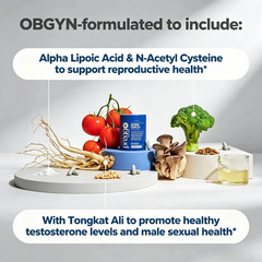 3 Pack PREGGO O-Positive Sperm Health Boost Capsules – 180 Count For Men–**