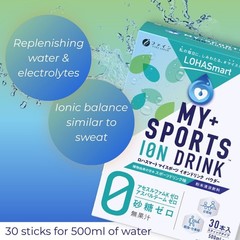 FINE JAPAN LOHASmart ION Sports Drink powder 30 Sticks health beverage