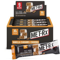 METRx Big 100 Colossal Protein Bars, Vanilla Caramel Churro Meal Replacement …