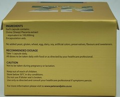 Peter & John New Zealand Ovine Placenta 100000 100capsules