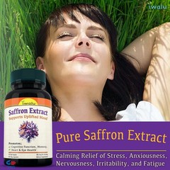 Best Saffron Eye Vitamins, IWALU | *FREE SHIPPING* Same Day