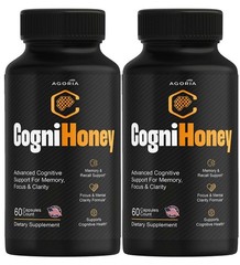 (2 Pack) CogniHoney Advanced Capsules, Cogni Honey Supplement Capsules