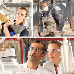 Dräger X-pect 8320 Safety Glasses Anti-Fog & Anti-Scratch safety goggles UV