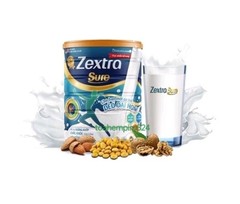 Original Zextra Sure Milk Powder 400g Knee Joint Pain Relief Bones Calcium Omega