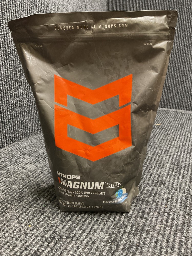 MTN OPS Magnum Clear Protein Powder – 23g 100% Whey Protein Isolate per Servi…