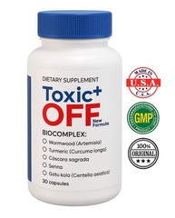 Toxic Off Plus 30 Capsules 1 Month Treatment New Formula Original Made IN USA