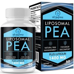 Micronized Pea Supplement Palmitoylethanolamide 1300 MG Luteolin 100 MG 60