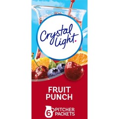 Crystal Light Fruit Punch Artificially Flavored Powdered Drink Mix, 72 ct Pack
