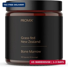 ProMix Nutrition Grass-Fed Beef Bone Marrow Supplement | Rich in Collagen, Vitam