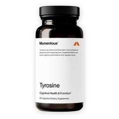 Tyrosine Capsules for Sport – NSF Certified – 60 Servings of Energy Support