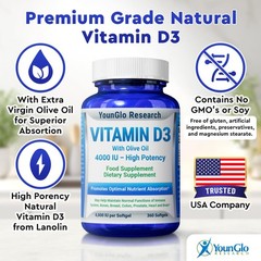 Vitamin D3 5000 IU 360 softgels