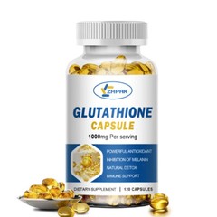 120 Capsule L-Glutathione 1000mg Natural Antioxidant Anti-Aging Skin Whitening