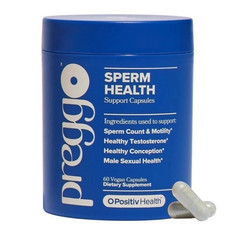 3 Pack PREGGO O-Positive Sperm Health Boost Capsules – 180 Count For Men–**