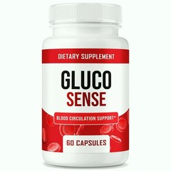 GlucoSense, Advanced for Blood Support and Healthy Levels (60ct), Pack of 1.