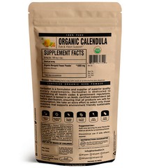 Organic Marigold Powder – PURE Calendula Flower for Eye & Vision Health