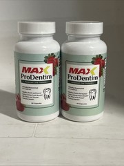 2x MAX ProDentim Advanced Oral Probiotics 60ct (EXP:2/26)