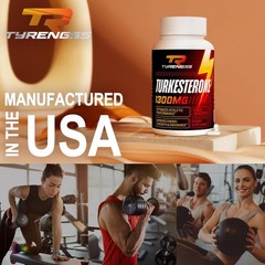Testosterone Booster, Turkesterone Supplement 1300Mg Ultra High Strength (Ajuga