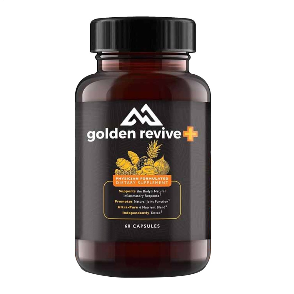 Golden Revive+Joint Assistance Supplement Containing Quercetin and Magnesium