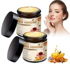 2Pcs Bee Venom Skin Treatment Cream, 0.5 Ounce (Pack of 2)