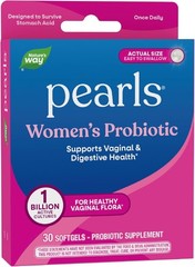 Nature’s Way Pearls Women’s Probiotic, Supports Women’s and Digestive Health*,