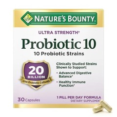 Probiotic 10 Daily Probiotic Supplement for Digestive, Immune, and Upper Resp…