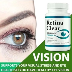 Retina Clear Capsules, RetinaClear Eye Health Support (60 Capsules) (PACK OF 5)
