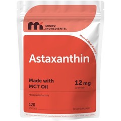 Non-GMO Astaxanthin, 120 Softgels, Gluten Free