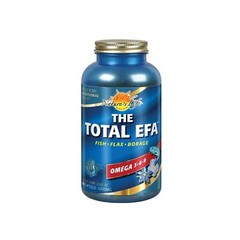 Nature’s Life The Total EFA Fish Oil w/Organic Flaxseed & Borage Oils | 1200 …
