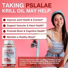 Antarctic Krill Oil -Brain Health,Anti-Aging,Improve Cardiovascular,Joint Health