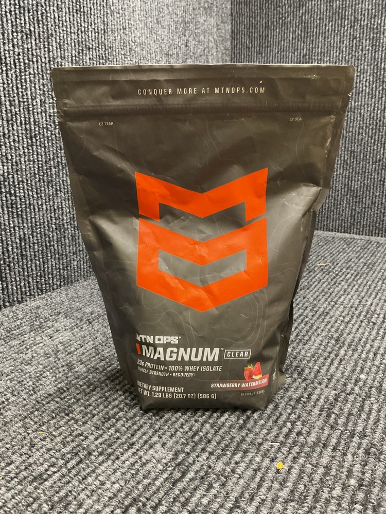 MTN OPS Magnum Clear Protein Powder – 23g 100% Whey Protein Isolate per Servi…