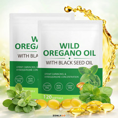 Resilia Oil Of Oregano With Black Seed Oil 6,000MG (2 Pack)