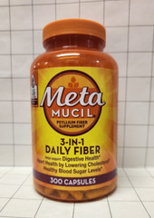 Metamucil 3 in 1 Daily Psyllium Fiber Supplement 300Capsules EXP 05/2028 OR …