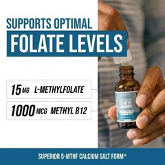 5-MTHF L-Methylfolate Plus Methyl B12 15 MG Active Formula B9/