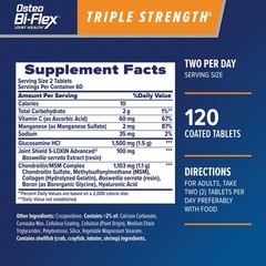 Osteo BiFlex Triple Strength Glucosamine Chondroitin Supplement, Improve Join…