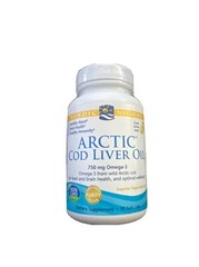 Nordic Naturals, Arctic Cod Liver Oil, Lemon, 750 mg, 90 Soft Gels ex 2025
