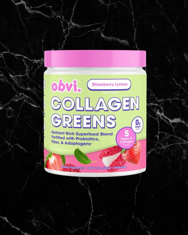 Obvi Collagen Greens | Organic Greens Superfood Powder with Collagen Peptides…