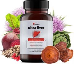 UpWellness Ultra Liver Supplement for Liver Health and Gallbladder Support .