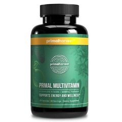 Primal Harvest Primal Multivitamin – for Brain, Heart, Bone, Skin and Eye Health