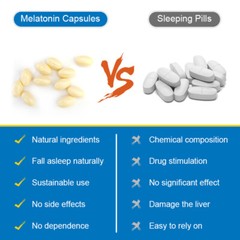 (2 Pack) Sleep Support Capsules Improve Sleep Quality Relieve Stress Sleep