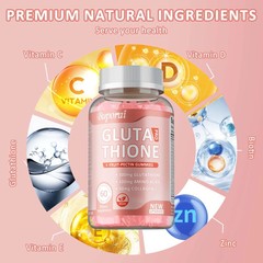 Glutathione 120pcs – Hair, Skin and Nails Health, Antioxidant, Reduce Fine Lines