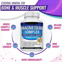 1~5x Magnesium 8in 1 Complex 1000mg & Blood Sugar Mixture supplemental Combo
