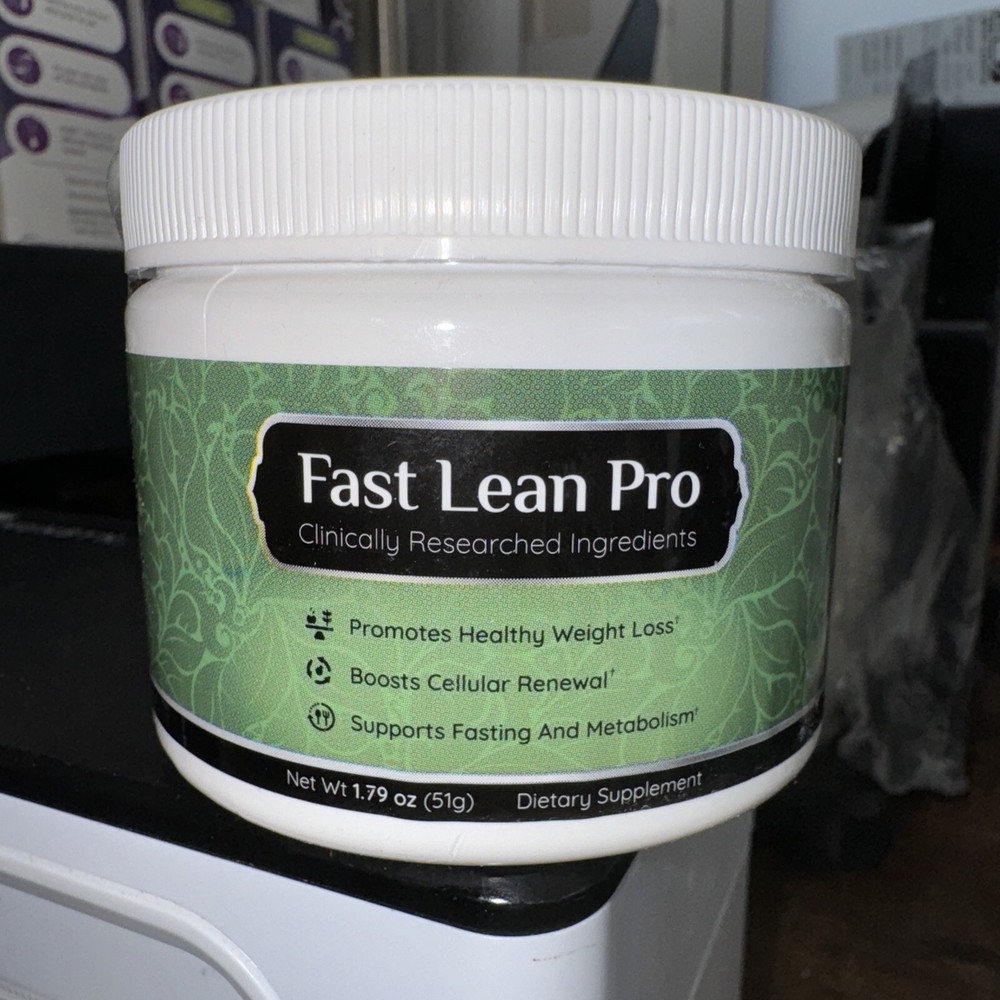 Fast Lean Pro – Weight Management Support Shake Powder – 30 Servings Exp 10/2025