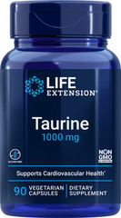Life Extension Taurine 1000 mg, 90 Veg Caps