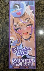 GamerSupps GG Creator Cups x Squchan: Metal Shaker NEW