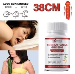 Korean Red Ginseng Premium 1600 Mg – Increases Blood Flow And Improves Endurance